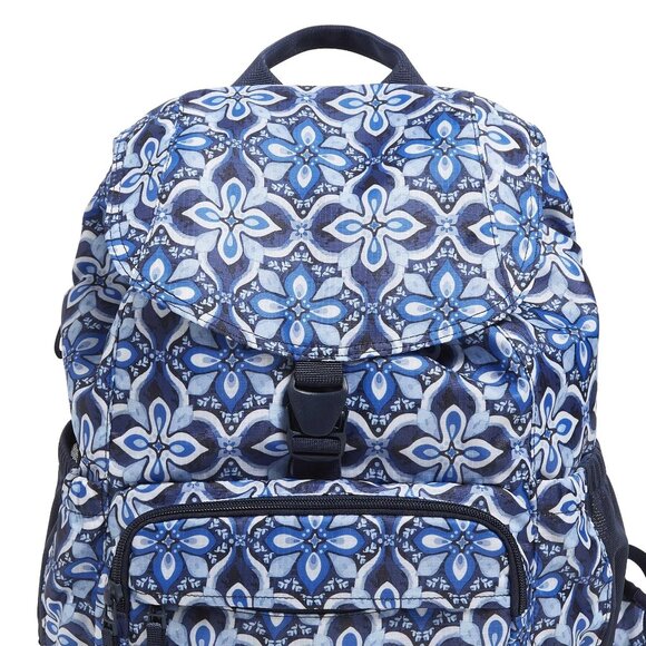 Vera Bradley Campus Daytripper Backpack in Raindrop Medallion/NWT - Picture 6 of 13